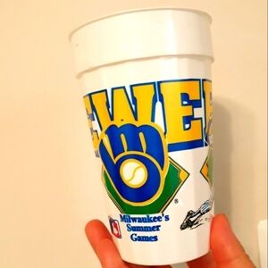 Vintage 1992 Brewers Milwaukee's Summer Games MLB Souvenir Cup